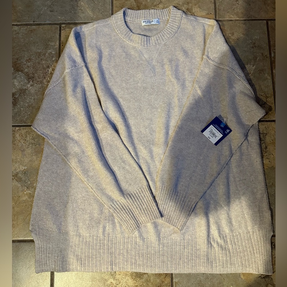 Arizona Light Beige Crewneck Sweater